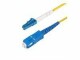 STARTECH SPSMLCSC-OS2-3M 3M LC TO SC OS2 FIBER CABLE NMS NS CABL