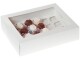 House of Marie Cupcake-Box für 24 Mini Cupcakes, 2 Stück, Detailfarbe