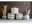 Bild 1 House Nordic Pouf Bally 40 x 40 cm, Elfenbein, Eigenschaften