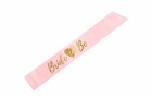 Partydeco Hochzeitsaccessoire Bride to be 75 cm, Rosa/Gold