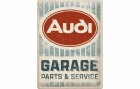 Nostalgic Art Schild Audi Garage 30 x 40 cm, Metall