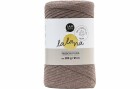 lalana Wolle Ribbon Pura 200 g, Braun, Packungsgrösse: 1