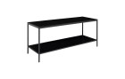 House Nordic Couchtisch Vita 36 x 100 cm, Schwarz, Bewusste