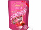 Lindt Schokoladen-Pralinen Lindor Kugeln Himbeere & Rahm 200 g