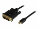 StarTech.com - 10ft Mini DisplayPort to DVI Adapter Cable - Mini DP to DVI Video Converter - MDP to DVI Cable for Mac / PC 1920x1200 - Black (MDP2DVIMM10B)