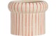 Oyoy Vase Aki gross, offwhite/red