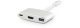 LMP Multiadapter USB-C ? HDMI, USB 3.0 Silber, Kabeltyp