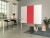 Image 0 MAGNETOPLAN Infinity Wall X Acoustics 1011106 rot 980x1980mm, Dieses