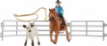 Schleich Spielfigurenset Farm World Team Roping mit Cowgirl