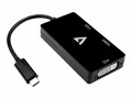 V7 Videoseven V7 - Videoadapter - USB-C männlich zu HD-15 (VGA)