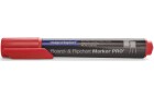 Magnetoplan Flipchart-Marker Pro+ Rot, 4 Stück, Strichstärke: 1.5