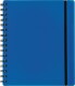 KOLMA     Notizbuch Easy KolmaFlex    A5 - 06.551.05 blau, kariert 5mm      100 Bl.