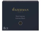 WATERMANN WATERMAN Tintenpatrone Standard Schwarz, 8 Stück