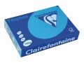 Clairefontaine Kopierpapier Trophée Colored Copy FSC A4, Blau, 80