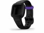 GARMIN Armband Vivofit Jr.3 Schwarz, Farbe: Schwarz