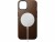 Bild 3 Nomad Back Cover Modern Leather iPhone 14 Braun, Fallsicher