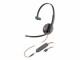 Poly Headset Blackwire 3215 Mono Single Unit, Microsoft