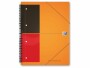 Oxford Notizheft International Meetingbook, A4 +, Liniert, Orange