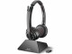 Poly Headset Savi 8220 Duo MS USB-A, D200, Microsoft