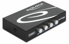 DeLock Switchbox USB2.0.4 Port, Anzahl Eingänge: 4 ×, Steckertyp