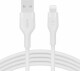 Belkin Boost Charge Flex USB-A to Lightning Cable, 1m - white