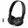 Bild 1 Sony On-Ear-Kopfhörer MDR-ZX110AP Schwarz, Detailfarbe