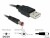 Bild 1 DeLock USB 2.0-Stromkabel USB A - Spezial 1