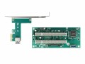 DeLock PCI-E Riser Karte x1 zu 2x PCI 32