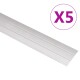 vidaXL Übergangsprofil 5 Stk. Aluminium