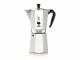 Bialetti Espressokocher Moka Express 18 Tassen, Silber, Material