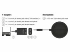 DeLock Kondensatormikrofon 3.5mm für