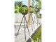 Luxform Gartenlicht Solar Lighthouse Tripod, 92 cm, Kupfer/Schwarz