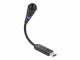 DeLock Mikrofon USB Schwanenhals mit Mute Button