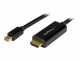 StarTech.com - 6ft Mini DisplayPort to HDMI Cable - 4K 30hz Monitor Adapter Cable - mDP PC or Macbook to HDMI Display (MDP2HDMM2MB)
