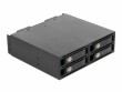 DeLock Wechselrahmen 5.25" für 4x 2.5 " U.2 NVMe