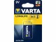 Bild 0 Varta Batterie Longlife 9 V 1 Stück, Batterietyp: 9V