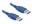 Image 3 DeLock USB3.0 Spezialkabel, A - A, 1m, Blau