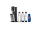 Sodastream Duo Pepsi Bundle mit Zylinder, Wasserflaschen und Sirup