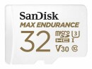 SanDisk microSDHC-Karte Max Endurance 32GB, Speicherkartentyp