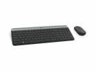 Logitech Tastatur-Maus-Set - MK470 Graphite