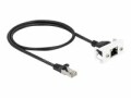 DeLock Patchkabel für Easy 45 Modul Cat 6A, S/FTP