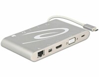 DeLock Dockingstation USB3.1-C, HDMI,VGA,LAN