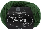 Creativ Company Wolle Oeko-Tex 50 g, Grün, Packungsgrösse: 1 Stück