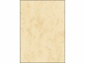 Sigel Motivpapier Marmor-Papier A4, 90 g, 100 Blatt, Beige