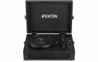 Fenton Plattenspieler mit Bluetooth RP118B Schwarz, Detailfarbe