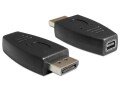 DeLock Adapter DisplayPort ? Mini-DisplayPort schwarz, Kabeltyp