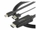 STARTECH .com 3ft (1m) HDMI to Mini DisplayPort Cable 4K
