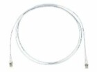 R&M Patchkabel Cat 5e, U/UTP, 0.5 m, Grau, Detailfarbe