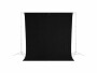 Westcott Hintergrund 2.7 x 3 m Schwarz