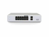 Cisco Meraki PoE+ Switch MS130-12X 14 Port, SFP Anschlüsse: 0